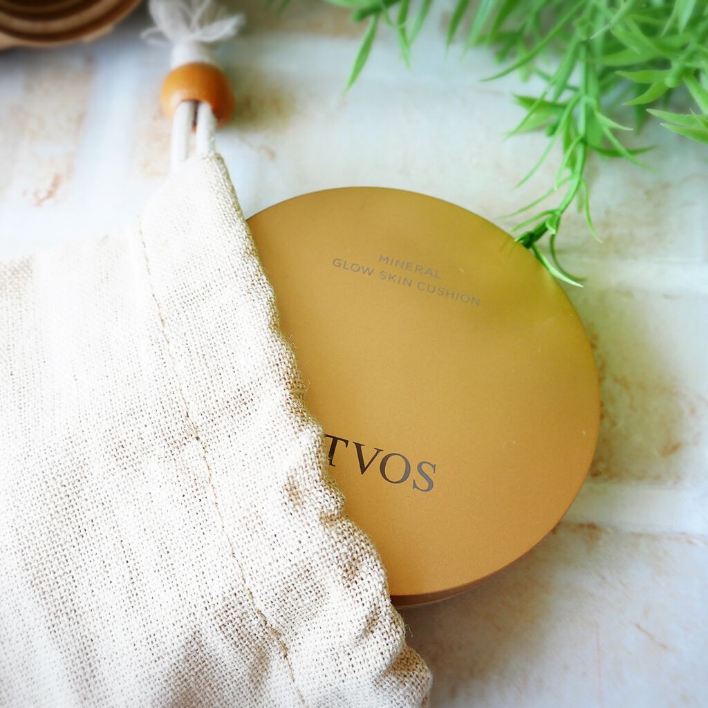 ミネラルグロウスキンクッション/エトヴォス/クッションファンデーションを使ったクチコミ(5枚目)