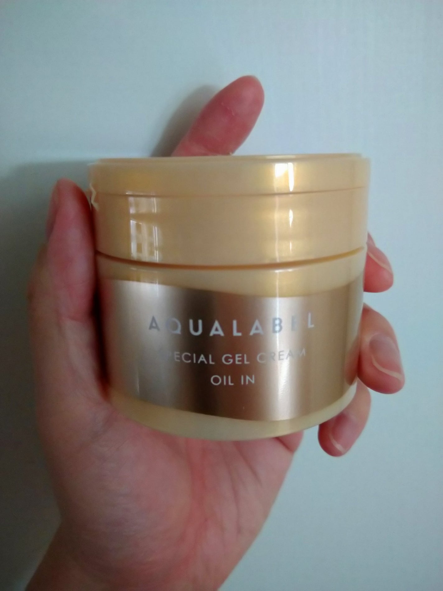 スペシャルジェルクリーム EX (オイルイン)/アクアレーベル/オールインワン化粧品を使ったクチコミ(1枚目)