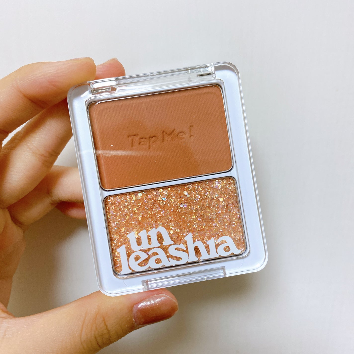 タップミー パレットデュオ/unleashia/アイシャドウパレットを使ったクチコミ(1枚目)