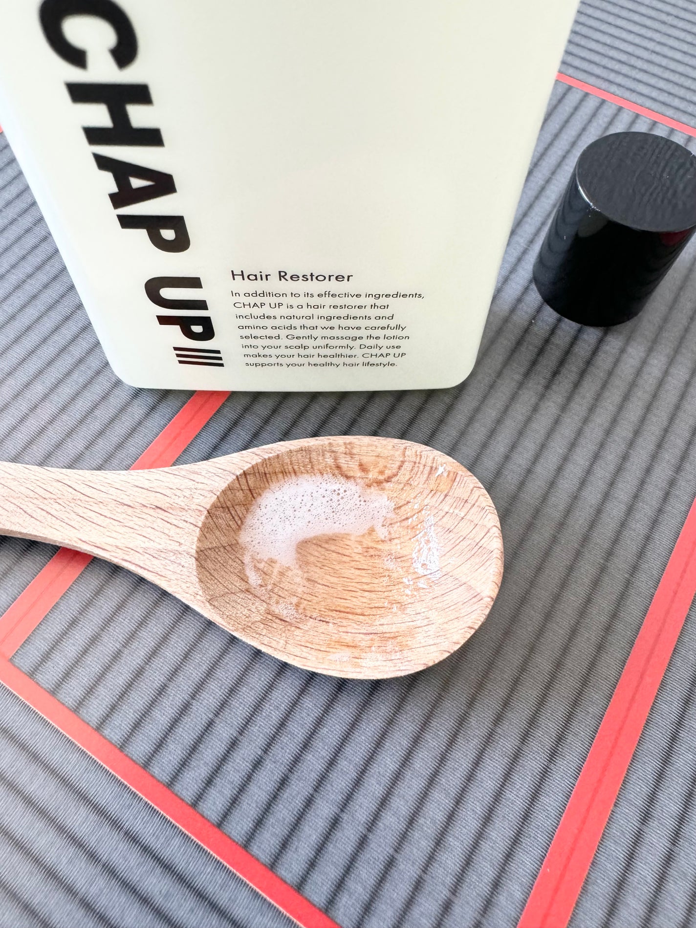 チャップアップ育毛ローション/CHAP UP(チャップアップ)/頭皮ローションを使ったクチコミ(3枚目)