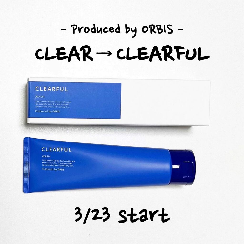 クリアフル ウォッシュ/オルビス/洗顔フォームを使ったクチコミ（1枚目）