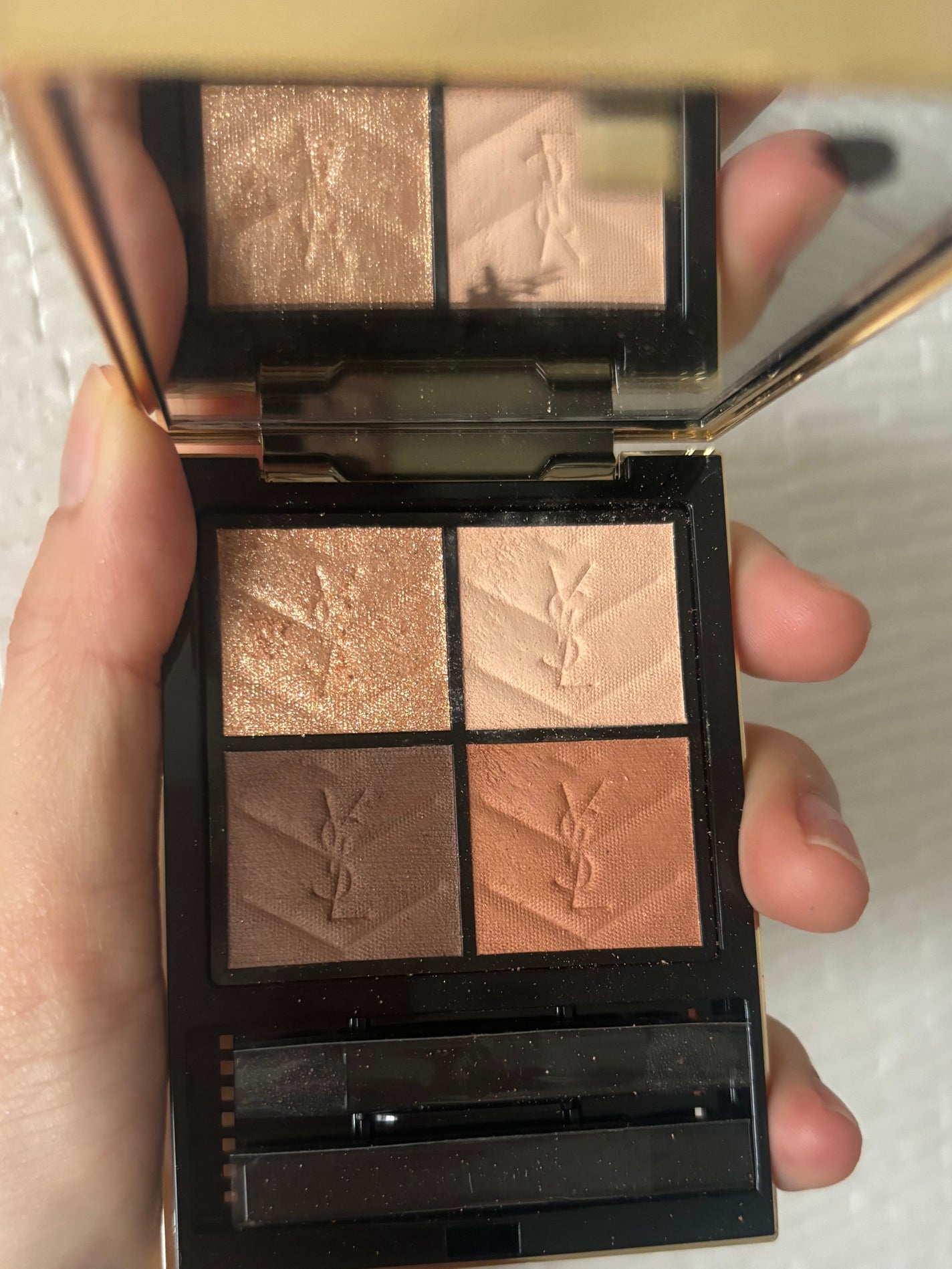 クチュール ミニ クラッチ/YVES SAINT LAURENT BEAUTE/アイシャドウパレットを使ったクチコミ(1枚目)