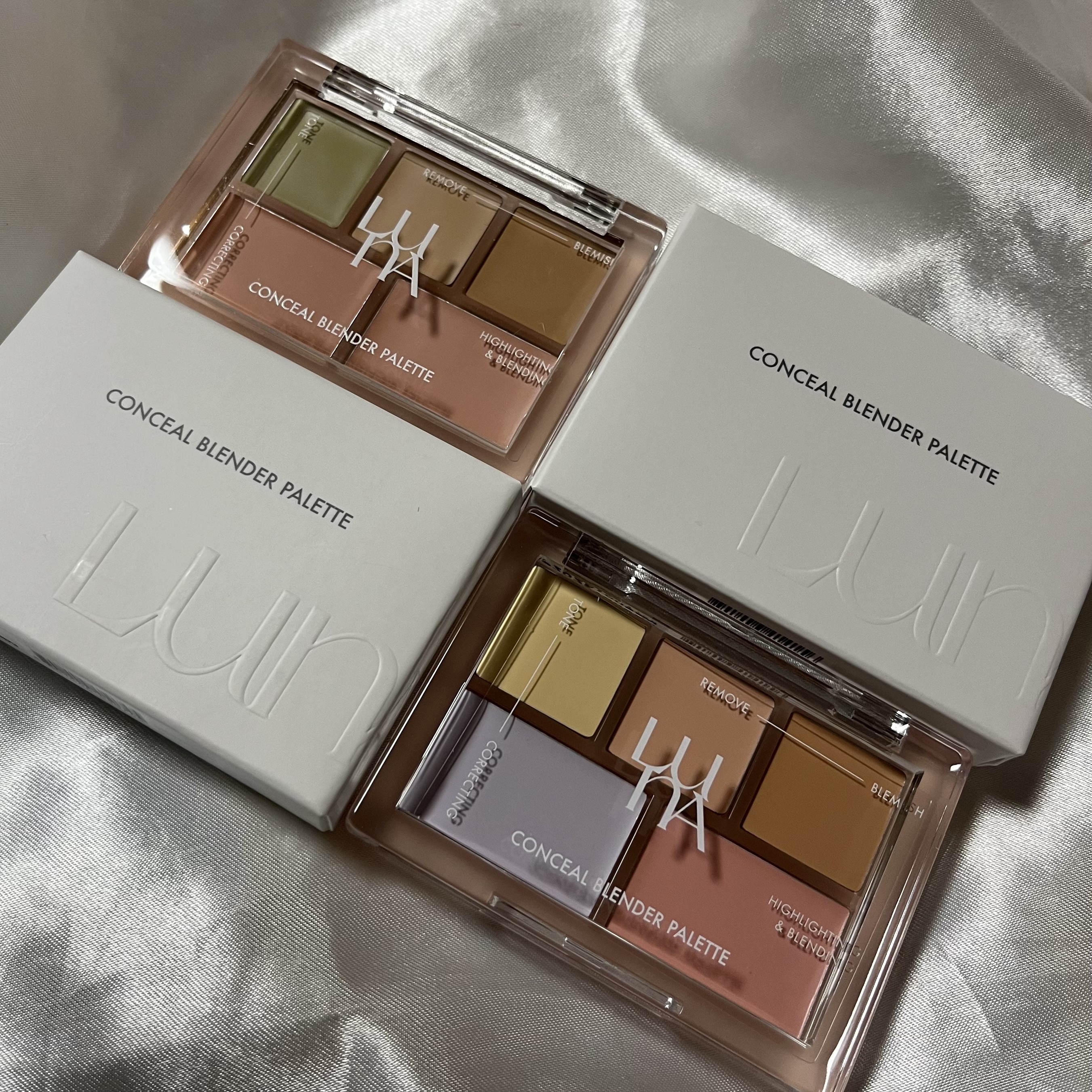 コンシールブレンダーパレット/LUNA/パレットコンシーラーを使ったクチコミ（2枚目）