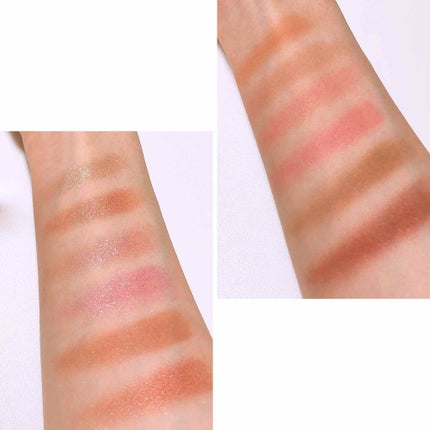 バレンタインボックス3ローズモーメント/VAVI MELLO/アイシャドウパレットを使ったクチコミ(3枚目)