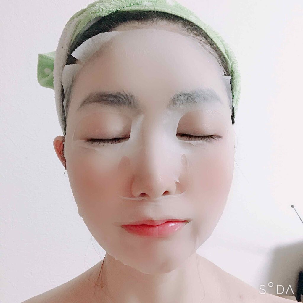 ヴェールバリア アミノマスク うるおいウォータージェル/5LANC/シートマスク・パックを使ったクチコミ(2枚目)