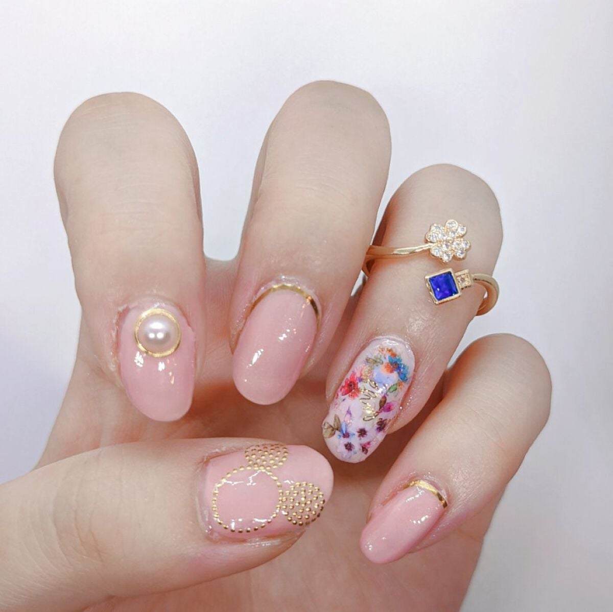 ジェルネイル(ライト対応)/セリア/ジェルネイルを使ったクチコミ(2枚目)