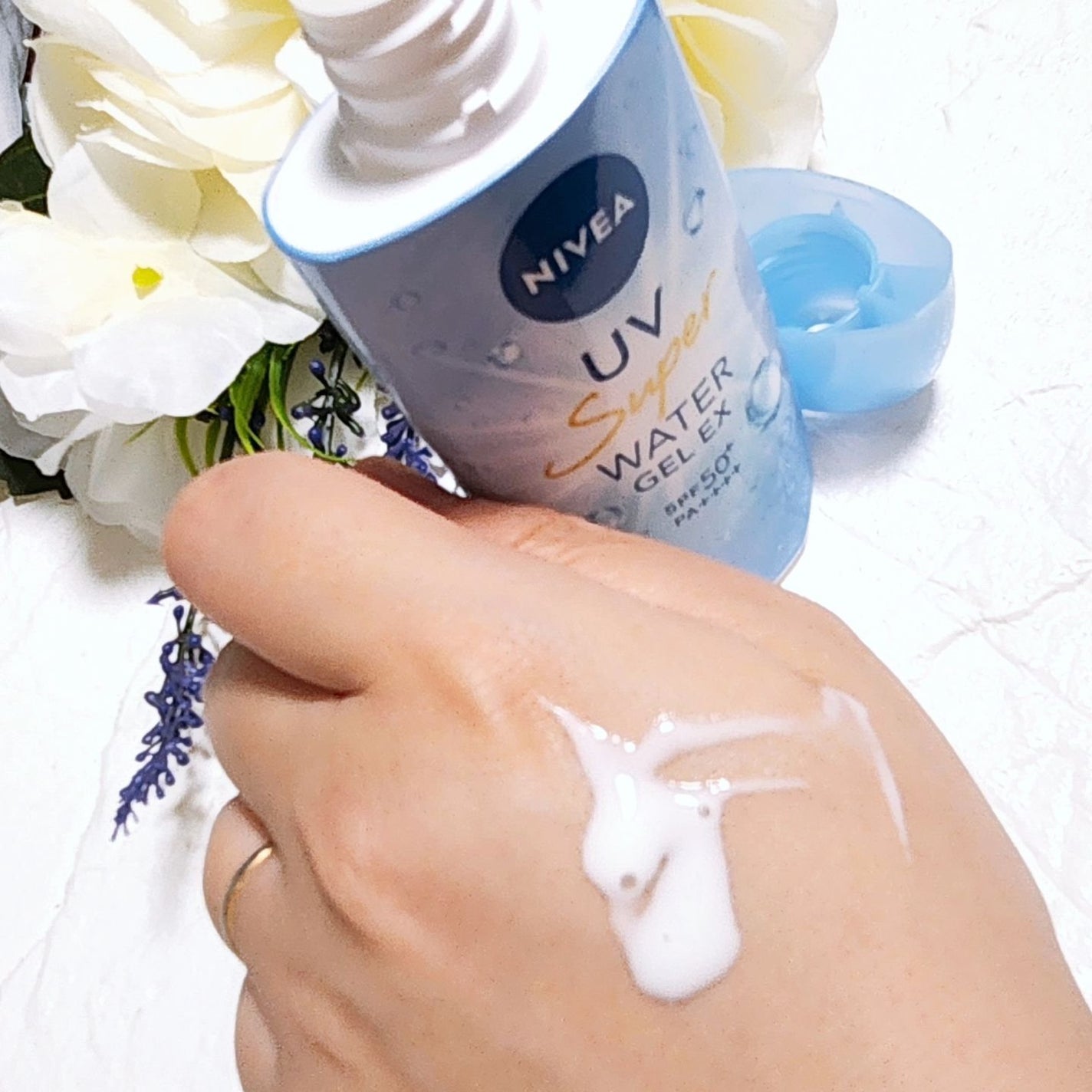 ニベアUV ウォータージェルEX/ニベア/日焼け止めジェルを使ったクチコミ(5枚目)