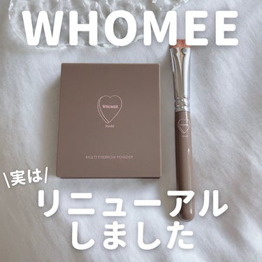 平行眉ブラシ　熊野筆/WHOMEE/メイクブラシを使ったクチコミ（1枚目）