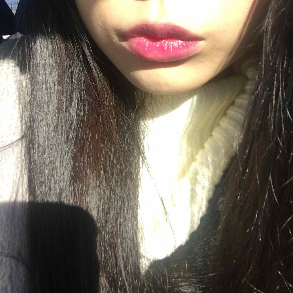 ジェリーリップティント プラムレッド/crayontouch-me/リップティントを使ったクチコミ（3枚目）