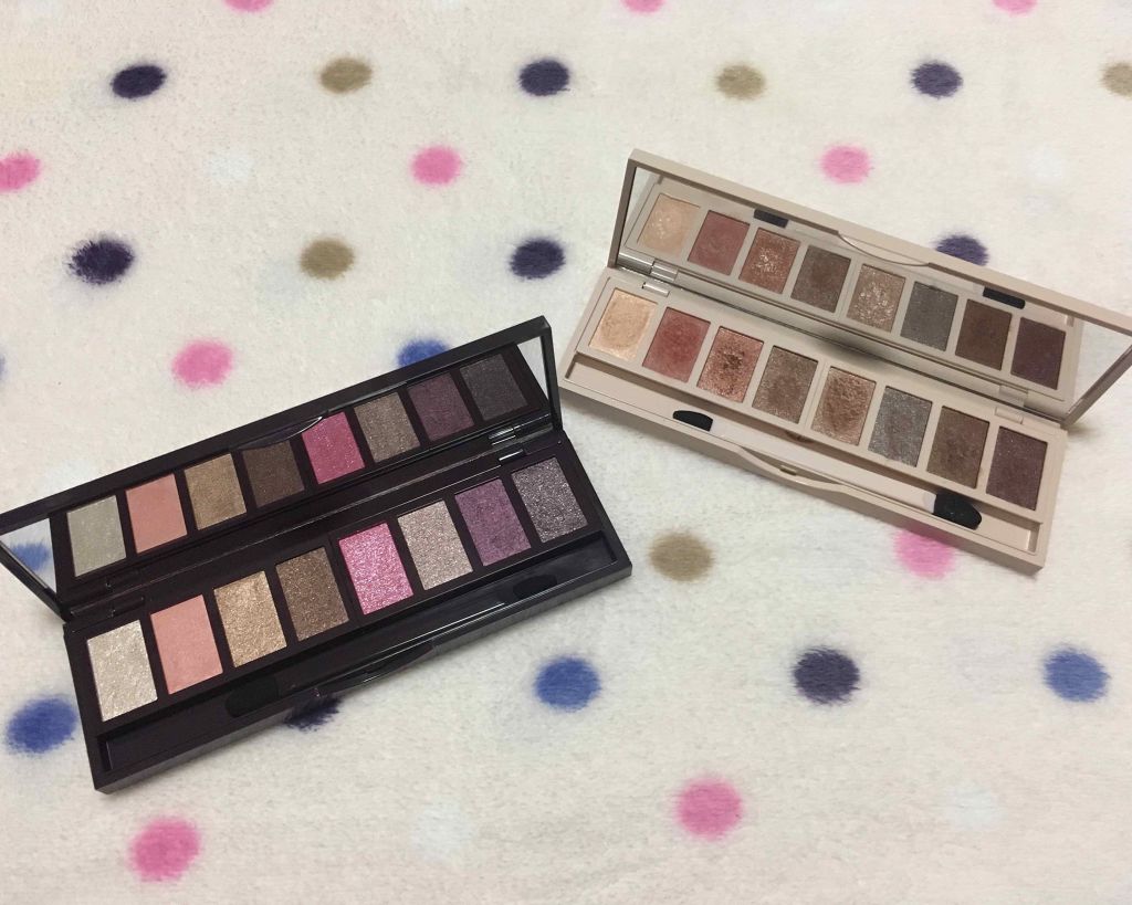 グラマラスリッチ アイパレット (クリスマスコフレ 2018)/Visée/メイクアップキットを使ったクチコミ（2枚目）