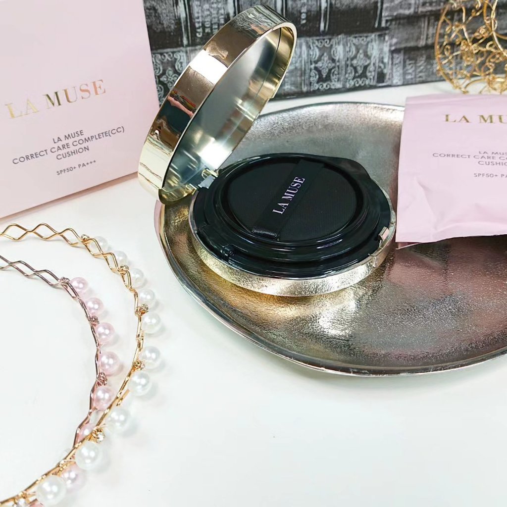 CORRECT CARE COMPLETE CC CUSHION/ラミューズ/クッションファンデーションを使ったクチコミ（2枚目）