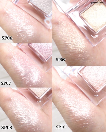 マルチカラーバリエーション スパークル/チャコット・コスメティクス/単色アイシャドウを使ったクチコミ(4枚目)