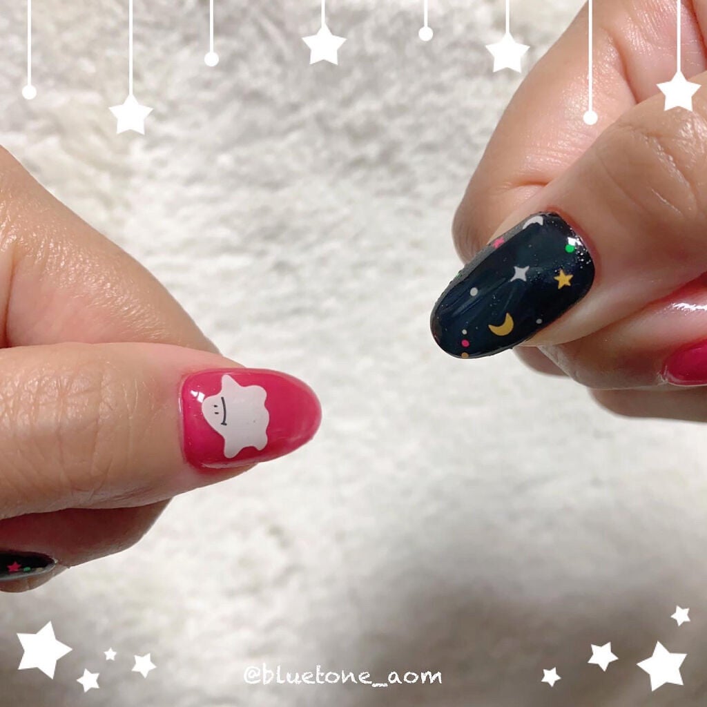 セミキュアジェルネイル(ハンド)/ohora/ネイルシールを使ったクチコミ(8枚目)