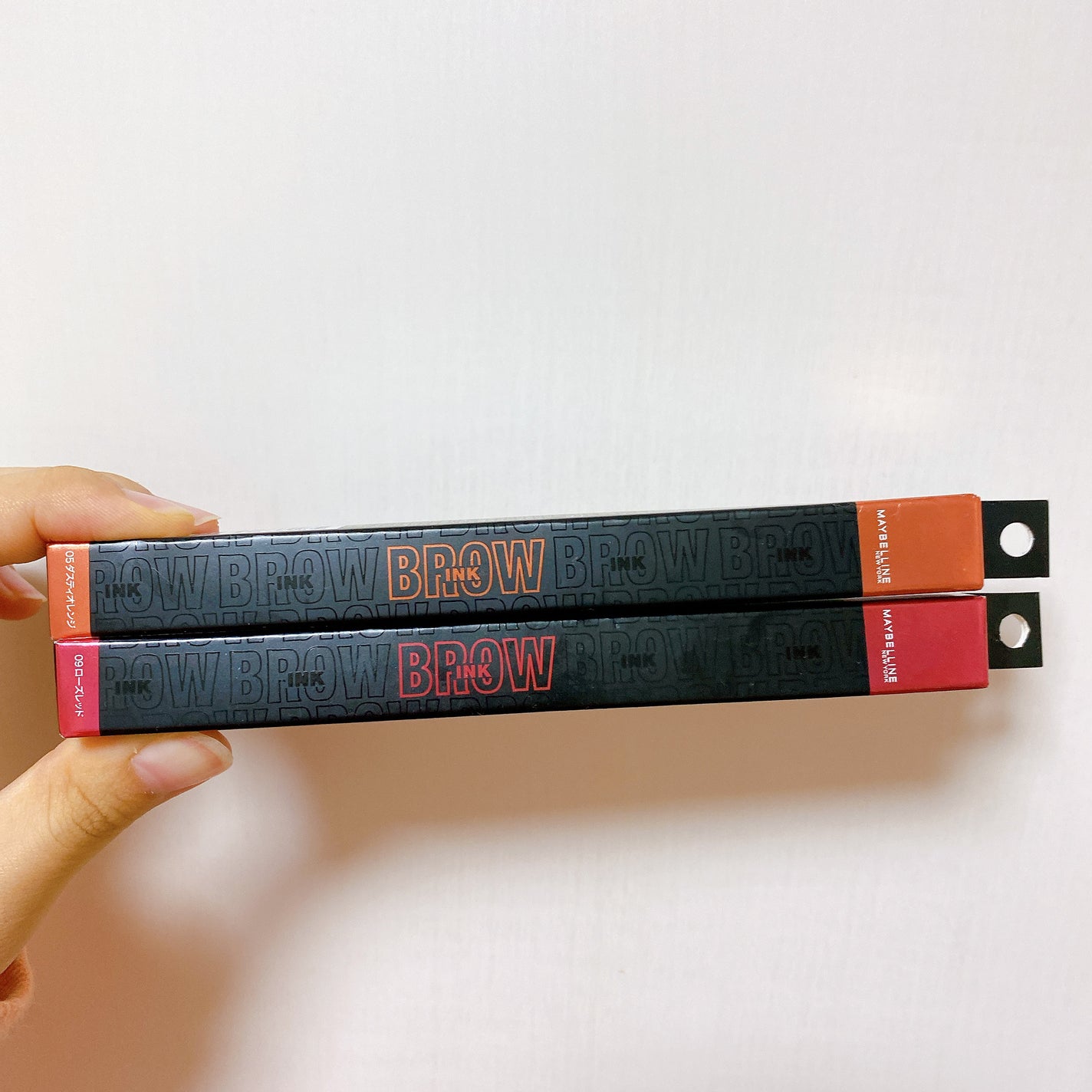 ブロウインク カラーティントデュオ/MAYBELLINE NEW YORK/眉ティントを使ったクチコミ(4枚目)