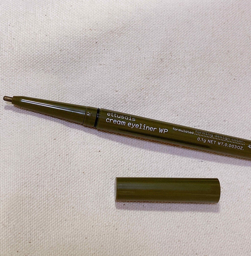 クリームアイライナー WP/ettusais/ペンシルアイライナーを使ったクチコミ(2枚目)