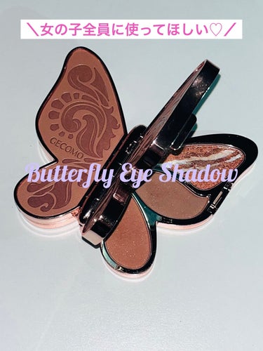 butterfly 6 colors Eye Shadow/gecomo/パウダーアイシャドウを使ったクチコミ（1枚目）