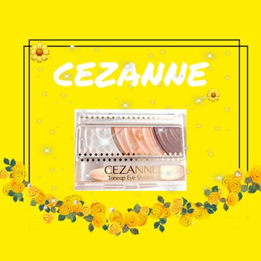 トーンアップアイシャドウ/CEZANNE/パウダーアイシャドウを使ったクチコミ（1枚目）