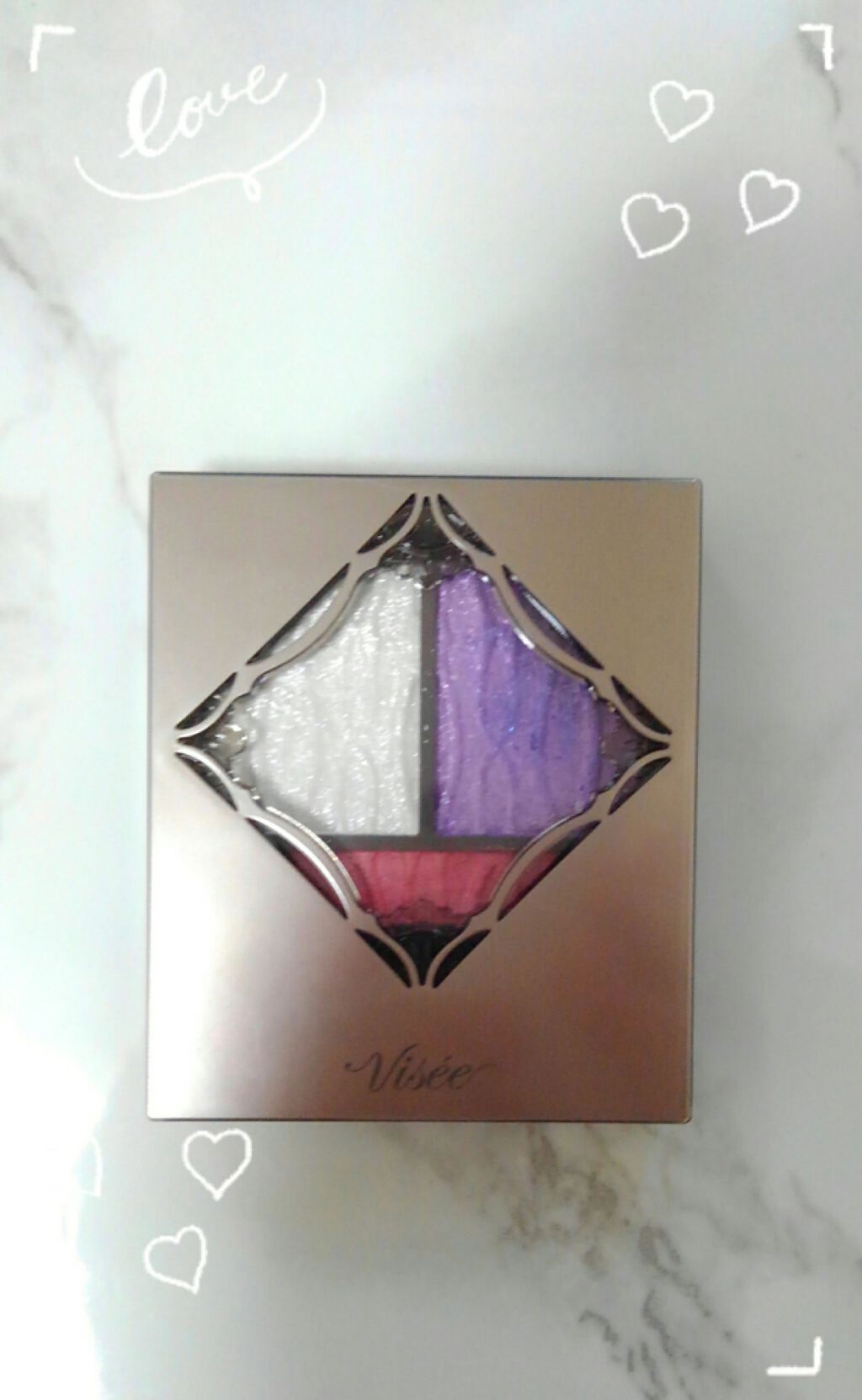 プリズムヴィーナス アイズ/Visée/アイシャドウパレットを使ったクチコミ(1枚目)
