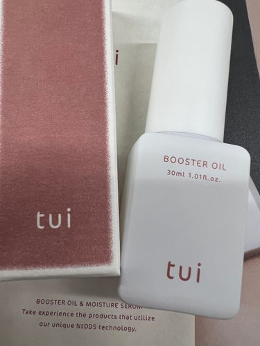 tui BOOSTER OILのクチコミ「tui BOOSTER OIL

何やらポップアップやってて知らないブランド買っちゃった‪w
.....」（2枚目）