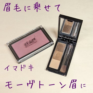 UR GLAM　DAILY CHEEK BLUSH/U R GLAM/パウダーチークを使ったクチコミ（3枚目）