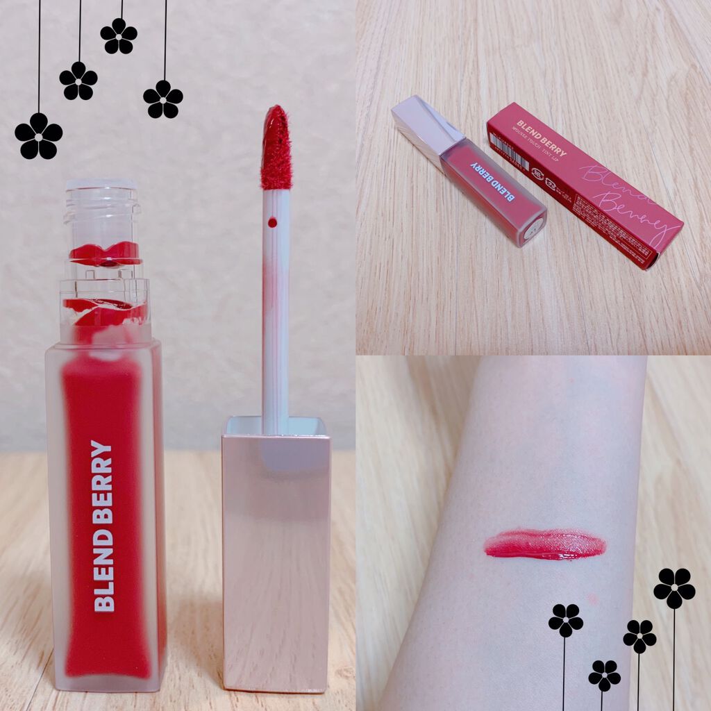 ムースタッチティントリップ		/BLEND BERRY/リップティントを使ったクチコミ（2枚目）