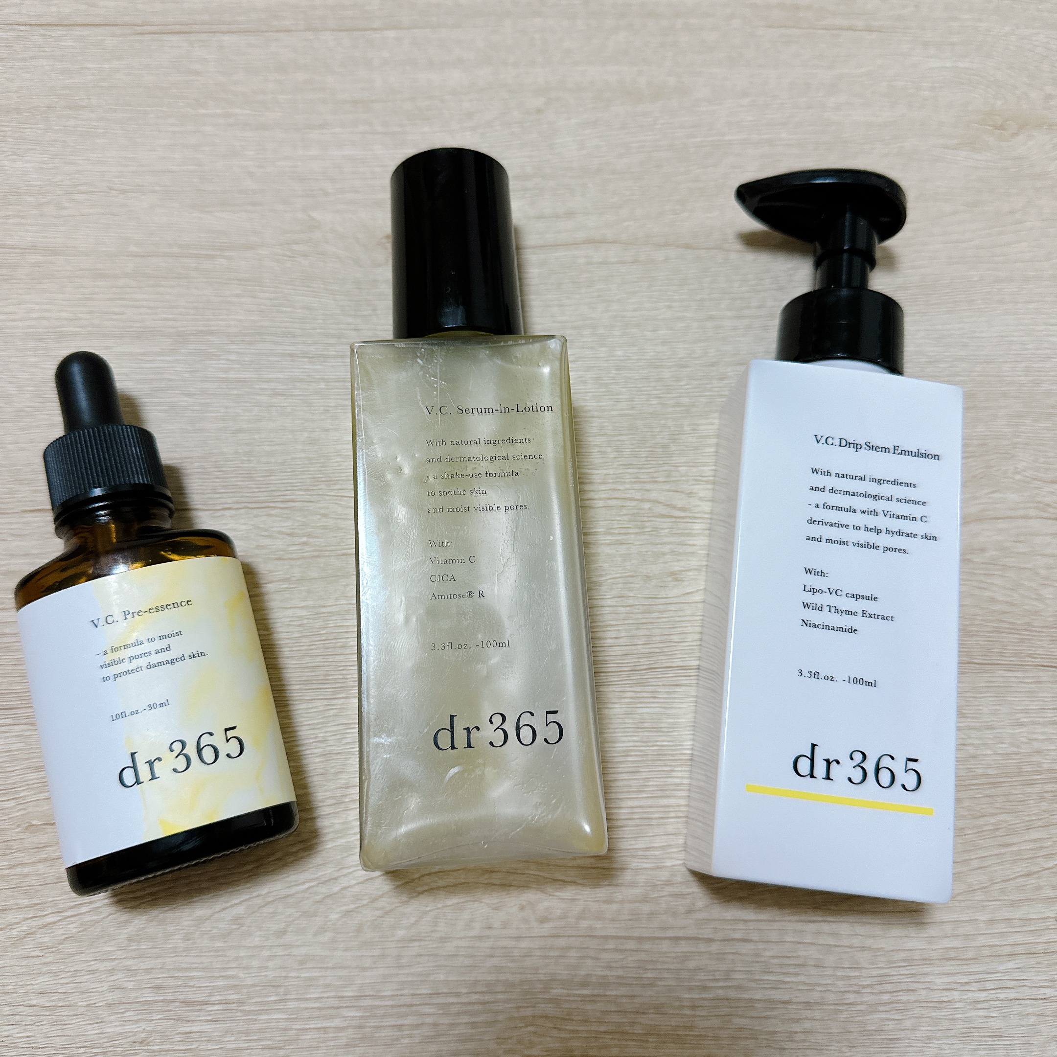 V.C.セラムインローション(毛穴ビタミン化粧水)/dr365/化粧水を使ったクチコミ（1枚目）