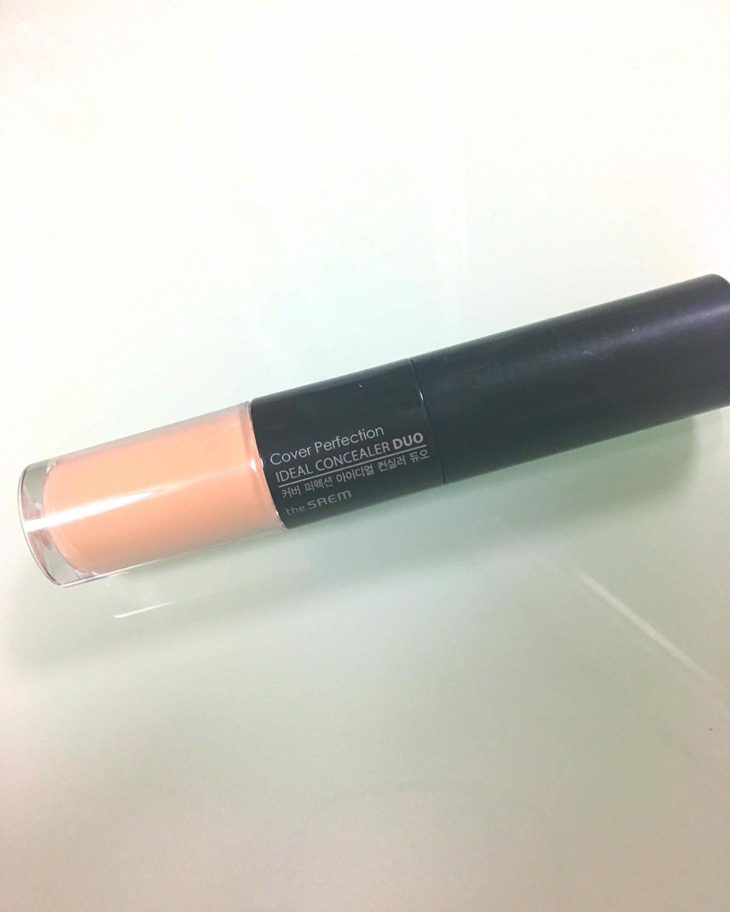 カバーパーフェクション アイディールコンシーラー デュオ/the SAEM/スティックコンシーラーを使ったクチコミ(1枚目)