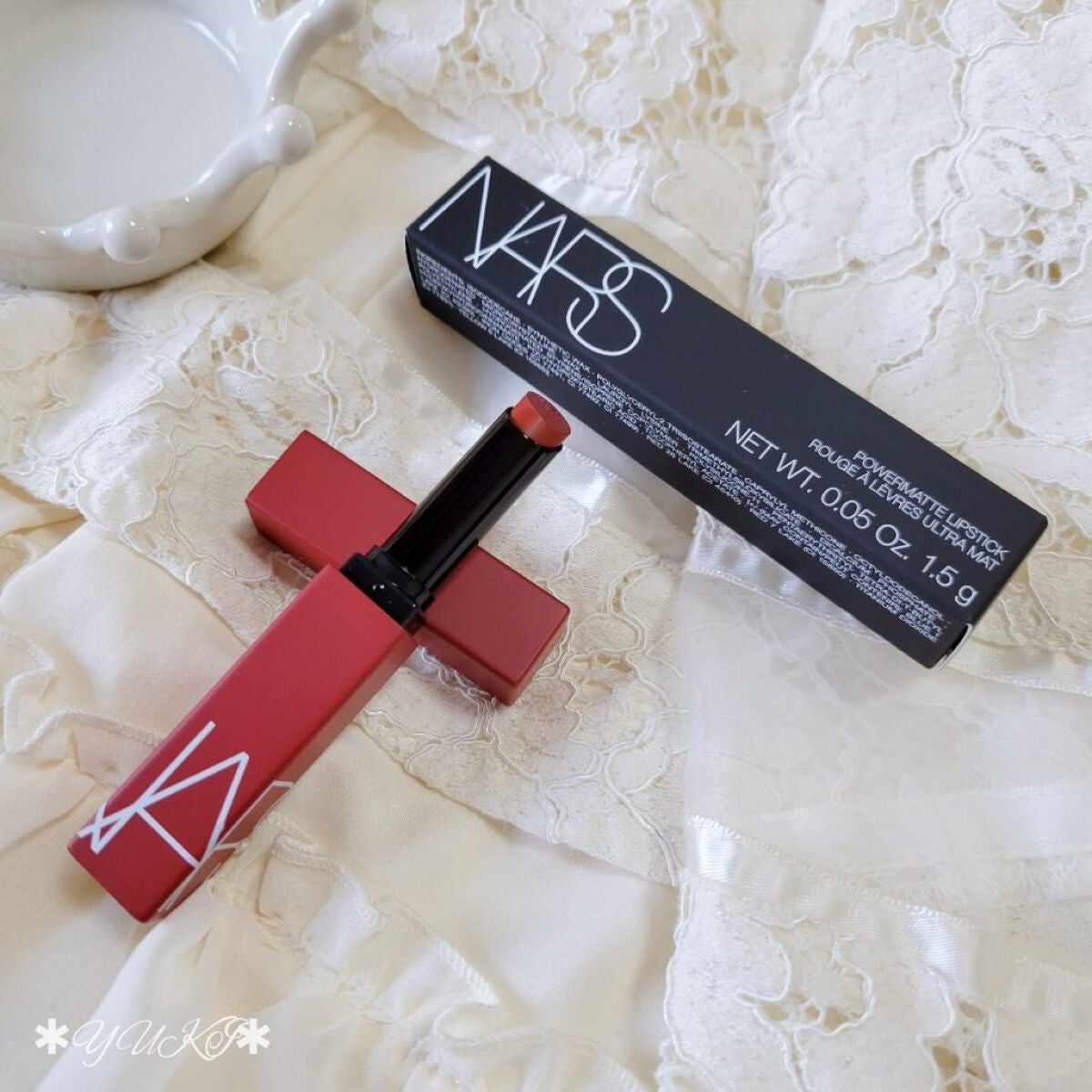 パワーマット リップスティック/NARS/口紅を使ったクチコミ(6枚目)