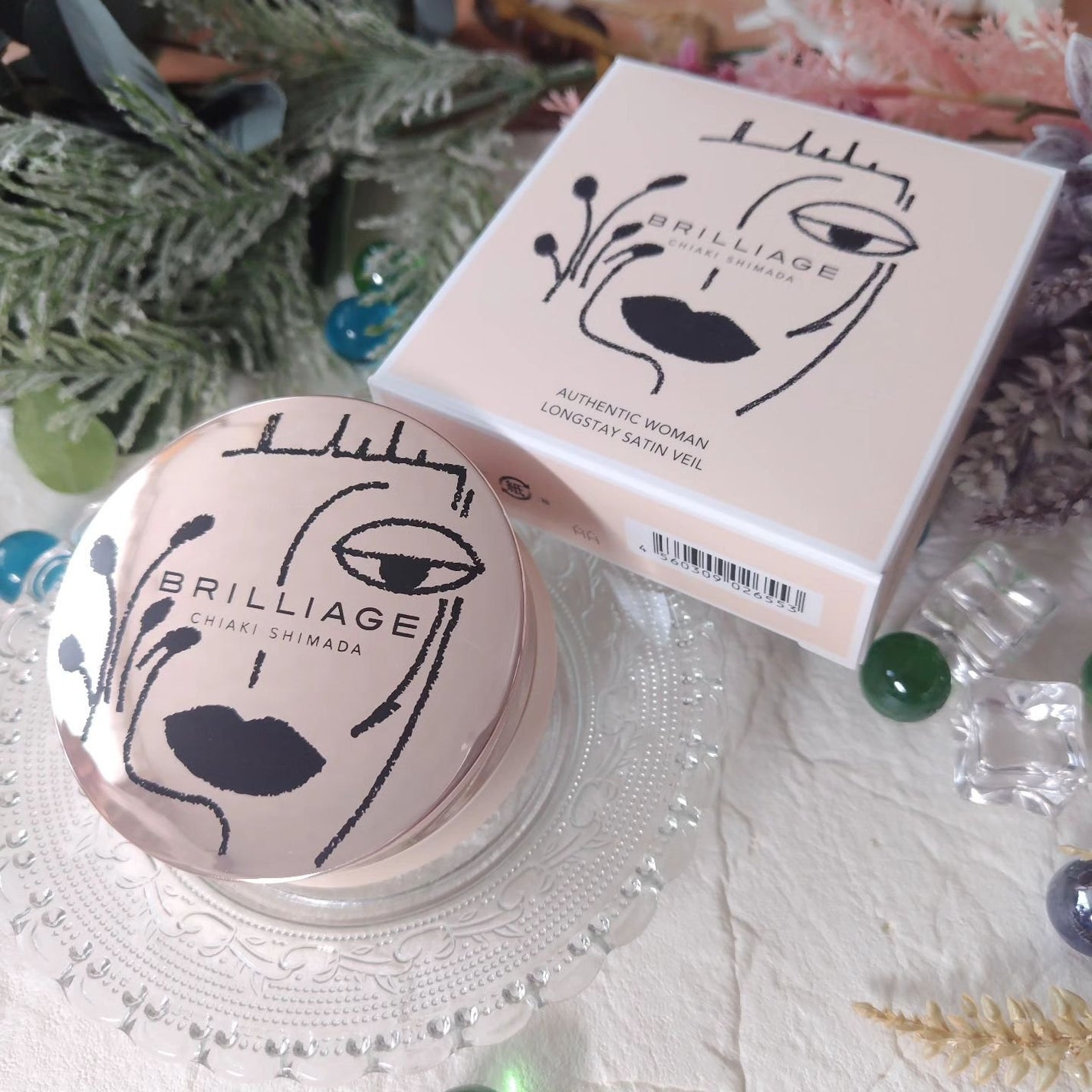 パウダリーファンデーション オーセンティックウーマン ダズリング スキン/ブリリアージュ/パウダーファンデーションを使ったクチコミ(1枚目)