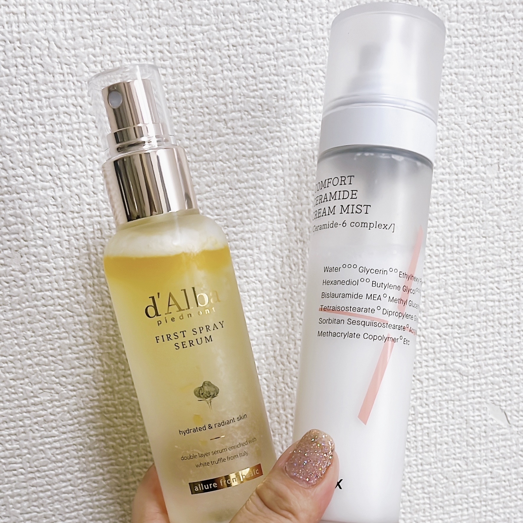 バランシウムコンフォートセラミドクリームミスト /COSRX/ミスト状化粧水を使ったクチコミ（1枚目）