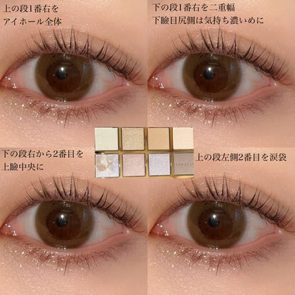 アイカラーレーション スペシャルエディション/LUNASOL/アイシャドウパレットを使ったクチコミ(5枚目)