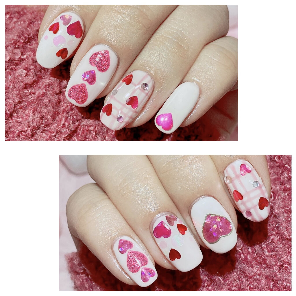 ジェルネイル（ライト対応）/セリア/ジェルネイルを使ったクチコミ（2枚目）