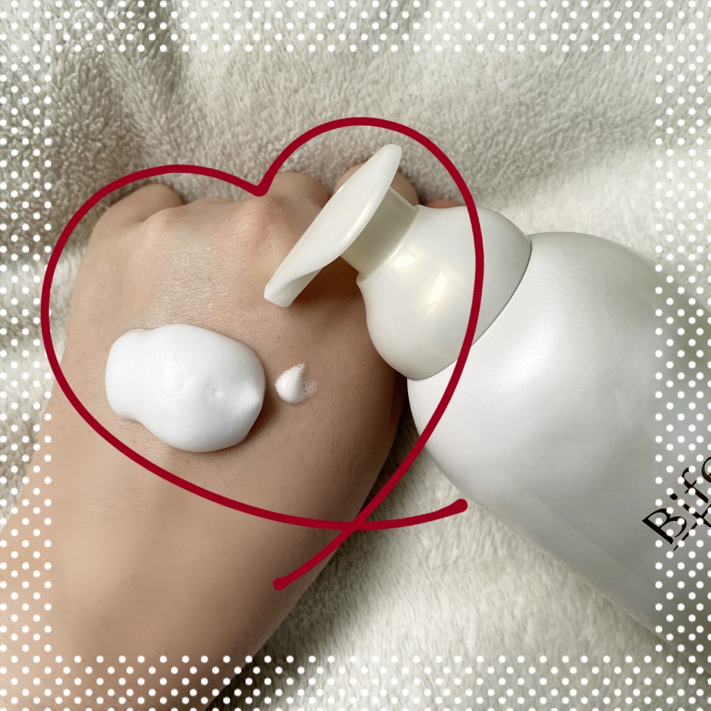 もっちりミルク泡クレンジング/ビフェスタ/クレンジングを使ったクチコミ(2枚目)