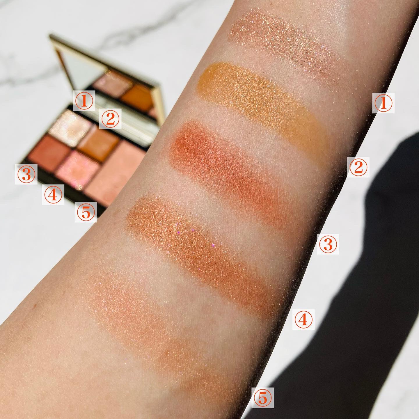 20th アニバーサリー アイ＆ブラッシュ コンパクト/SUQQU/アイシャドウパレットを使ったクチコミ（3枚目）