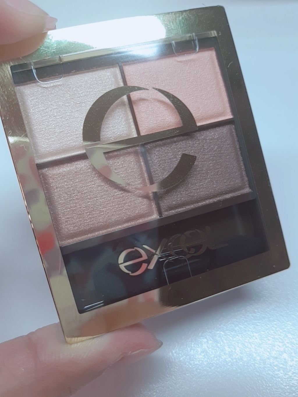 デュアルアイシャドウ N/excel/アイシャドウパレットを使ったクチコミ（1枚目）