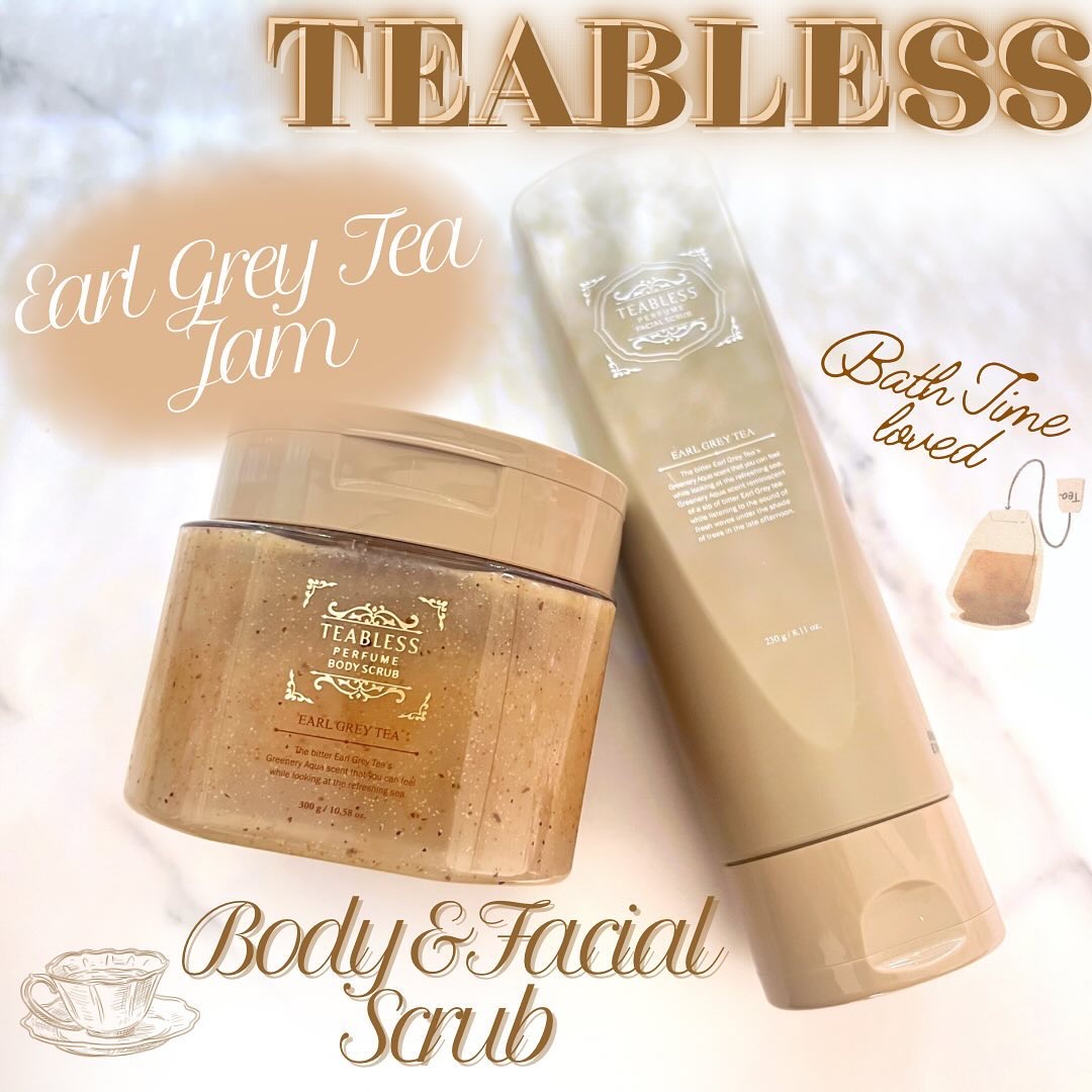 アールグレイティージャム ボディスクラブ/TEABLESS/ボディスクラブを使ったクチコミ（1枚目）
