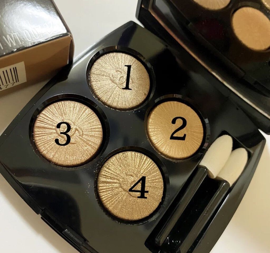 レ キャトル オンブル/CHANEL/アイシャドウパレットを使ったクチコミ（3枚目）