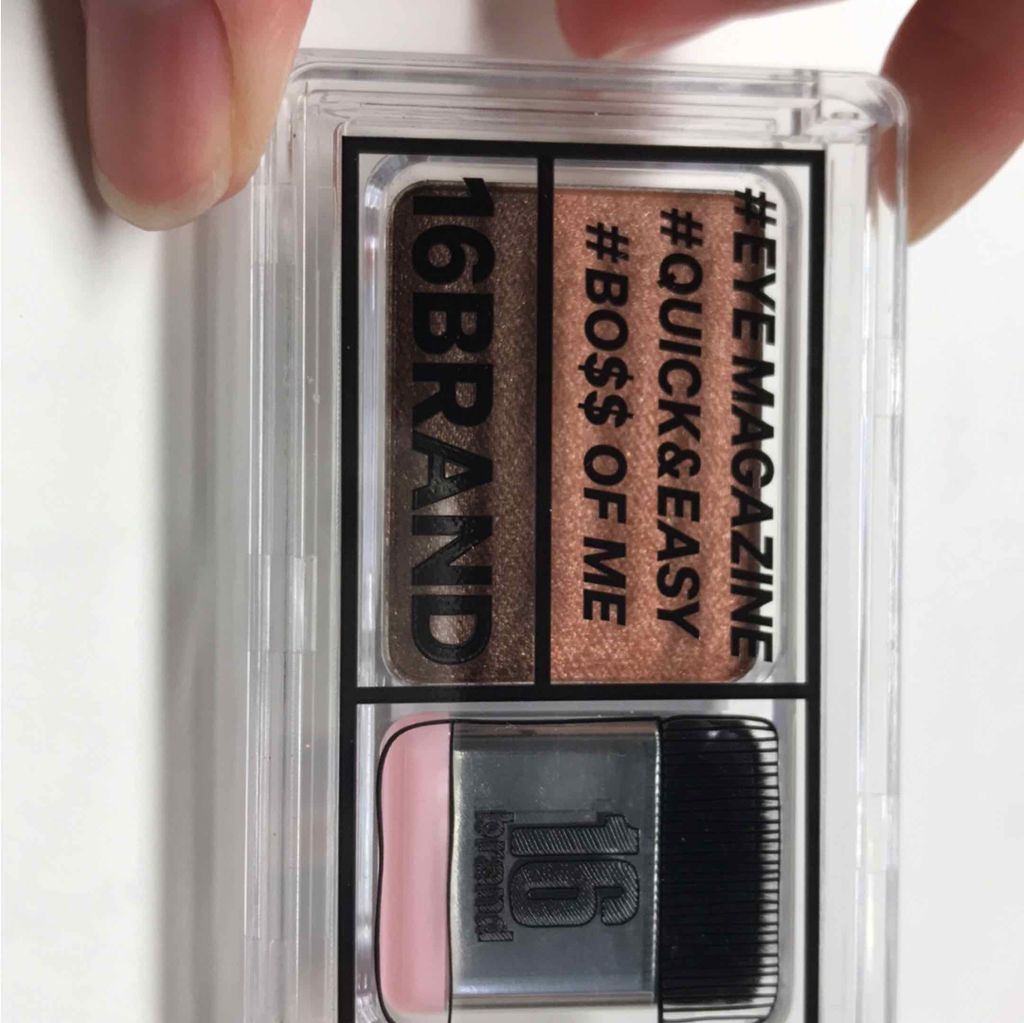 16 EYE MAGAZINE/16BRAND/アイシャドウパレットを使ったクチコミ（3枚目）