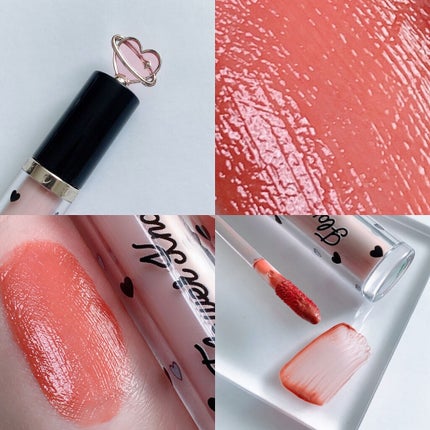 グリスニングウォータリングティント G02 ピーチソーダ/FlowerKnows/リップティントを使ったクチコミ(3枚目)