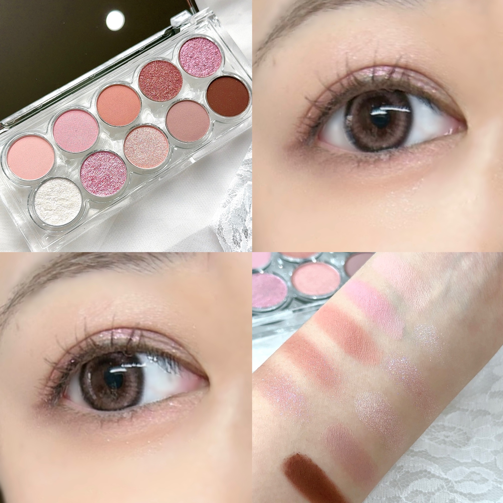 ライトオンアイズシャドウパレット/ルミル/アイシャドウパレットを使ったクチコミ（2枚目）