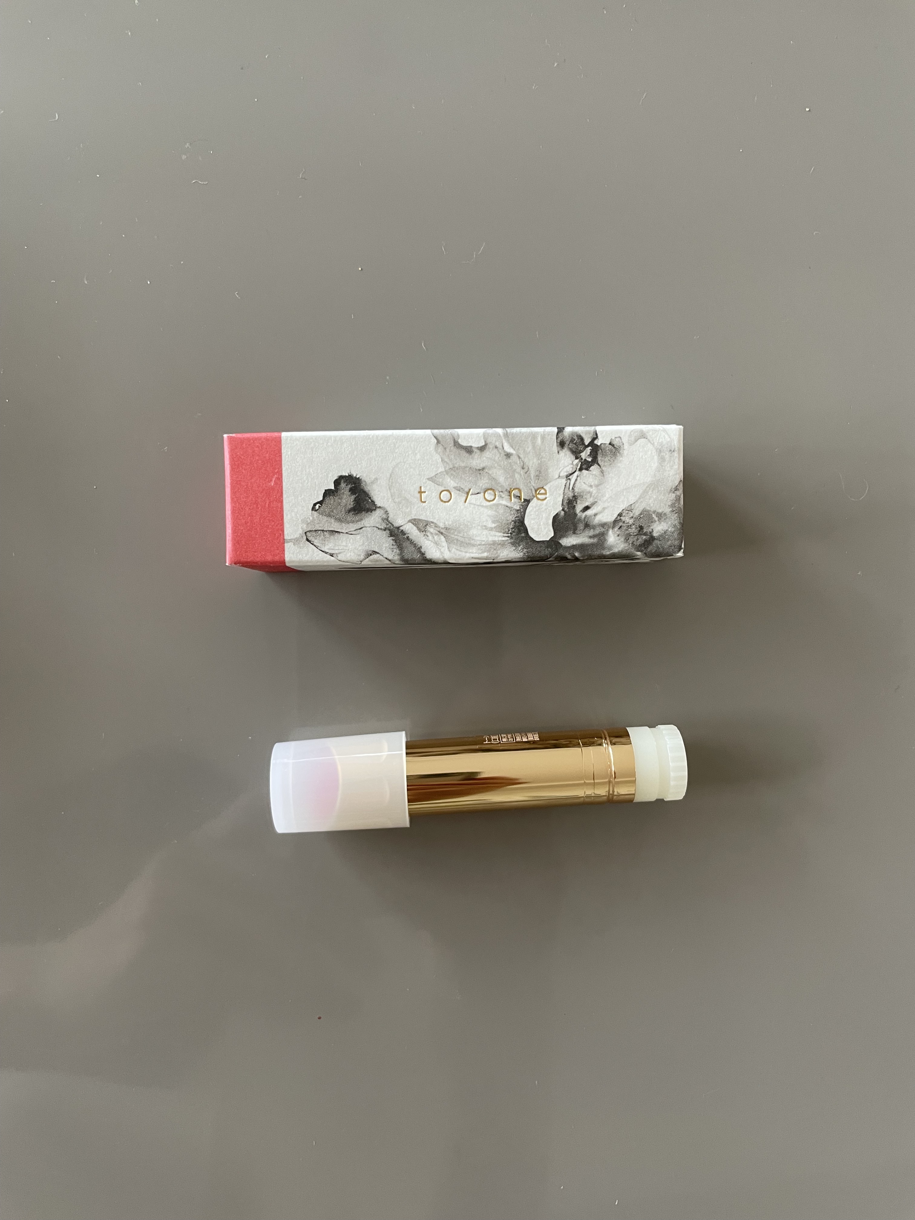 トーン カラー ブロッサム EX02 マンダリン オレンジ/to/one/口紅を使ったクチコミ（2枚目）