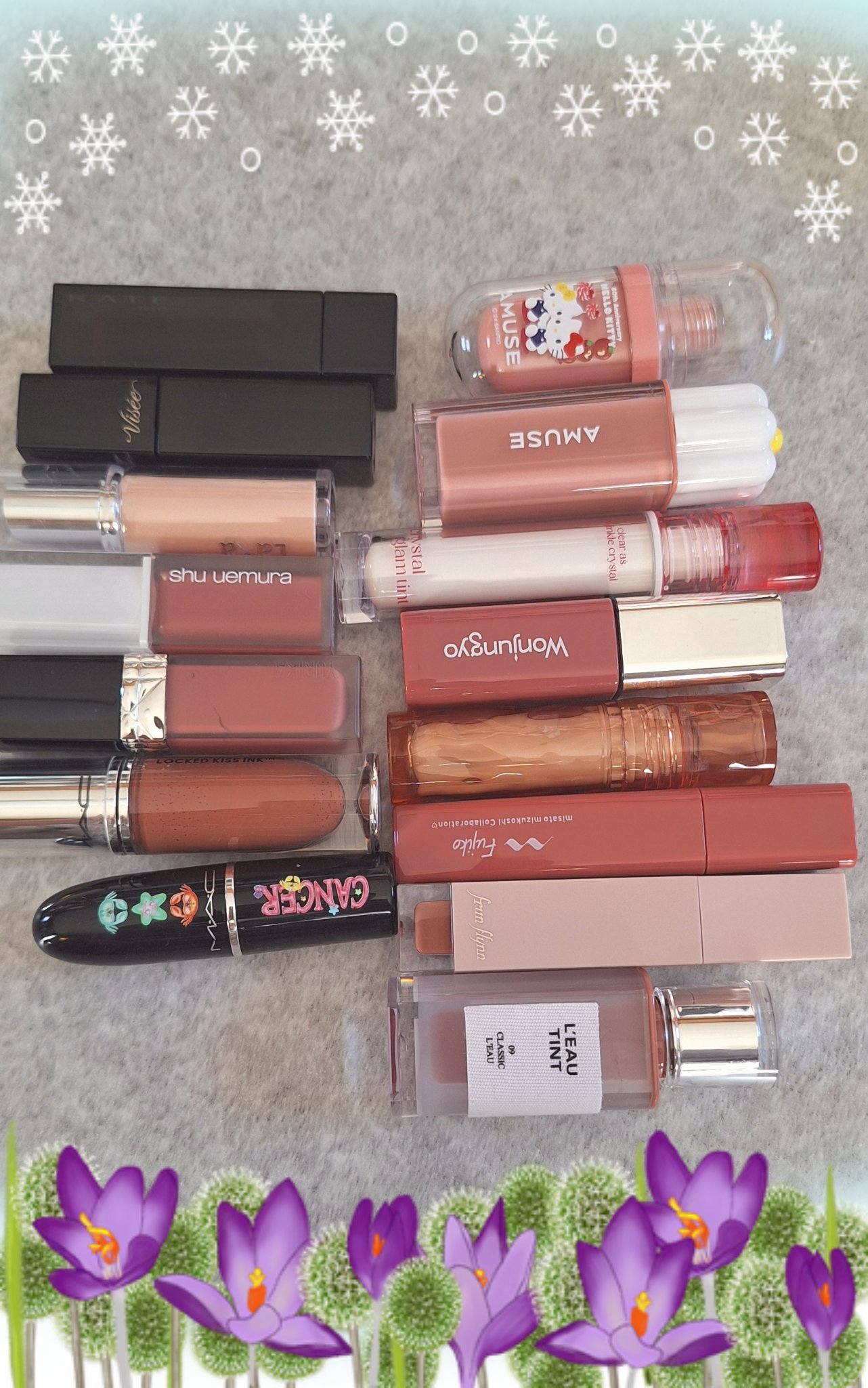 ジェルフィットティント 05 ベージュフィグ（限定）/AMUSE/リップティントを使ったクチコミ（1枚目）