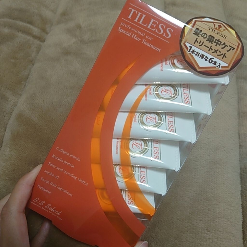 ティレス コアトリートメントSP/B/S Select/洗い流すヘアトリートメントを使ったクチコミ(1枚目)