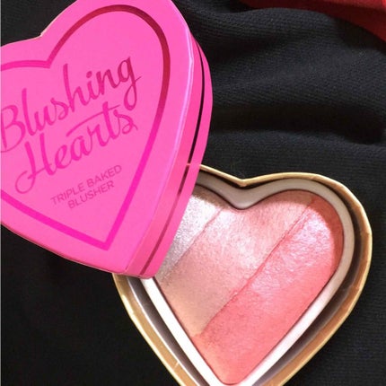 ブラッシング ハート/MAKEUP REVOLUTION/パウダーチークを使ったクチコミ(2枚目)