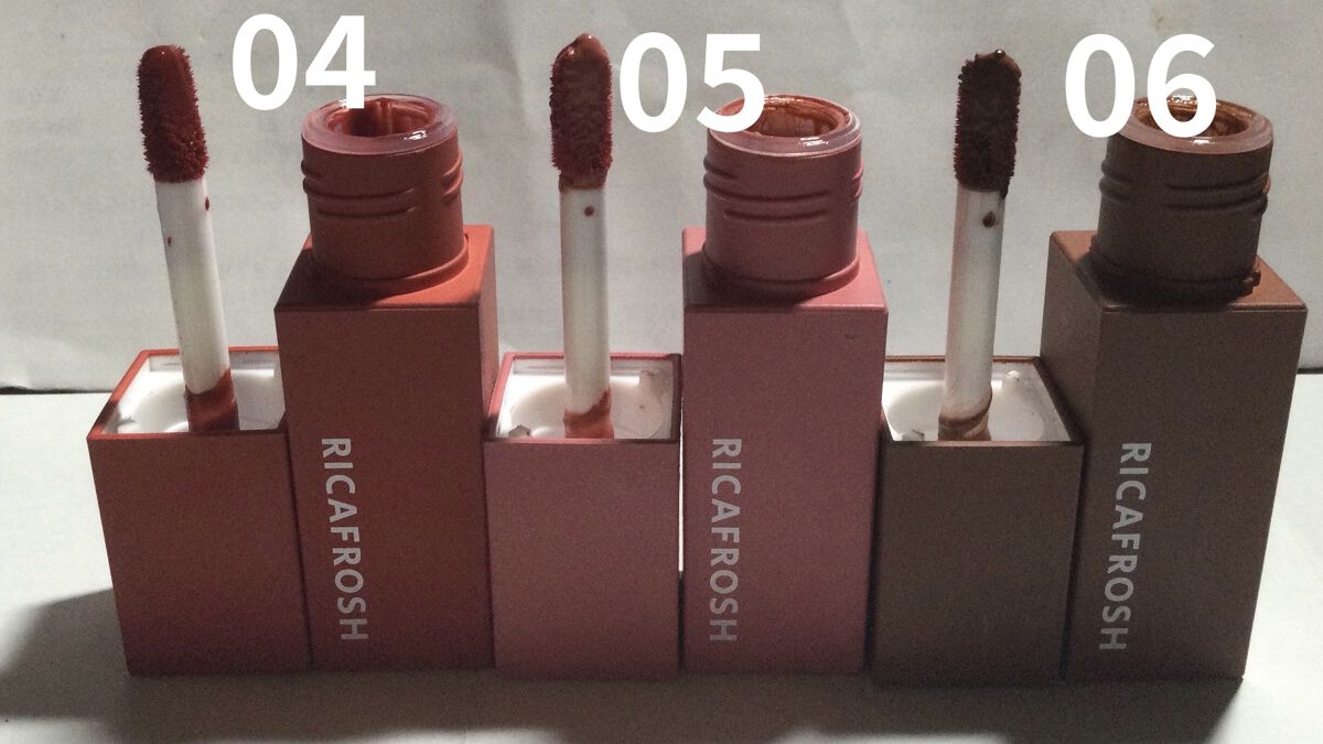 ジューシーリブティント/RICAFROSH/リップティントを使ったクチコミ（3枚目）