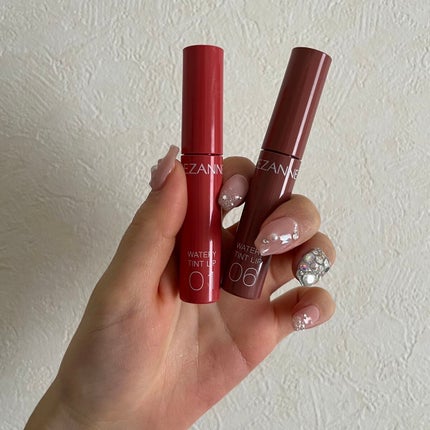 ウォータリーティントリップ/CEZANNE/リップティントを使ったクチコミ(2枚目)