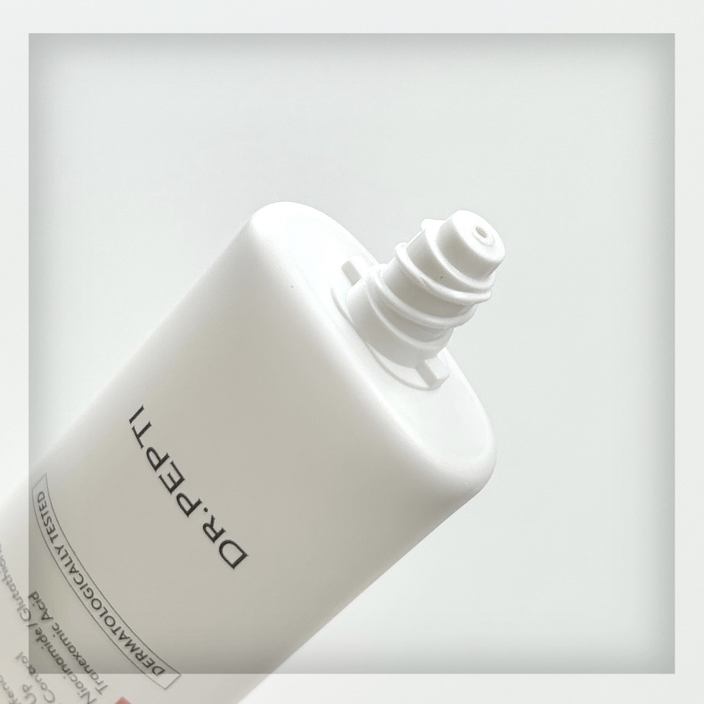 UVプラス トーンアップサンスクリーン/DR.PEPTI/日焼け止めミルクを使ったクチコミ（2枚目）