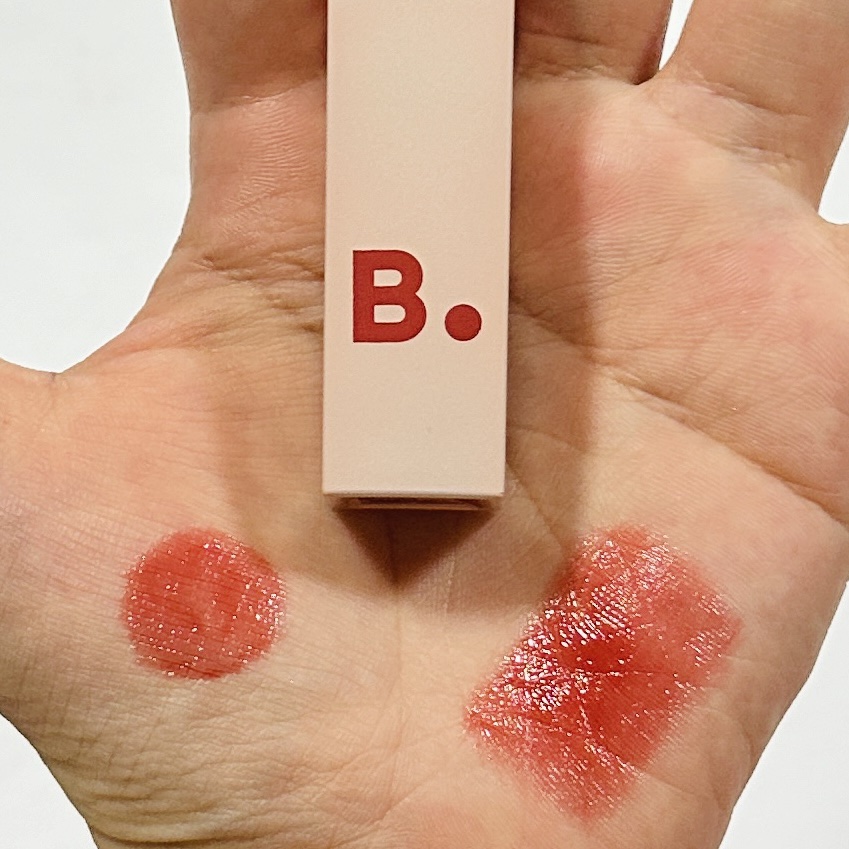 グロウベールティント RD01 Rosy Shell/BANILA CO/リップティントを使ったクチコミ（2枚目）