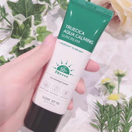 TRUECICA アクアカーミング日焼け止め/SOME BY MI/日焼け止めクリームを使ったクチコミ(9枚目)