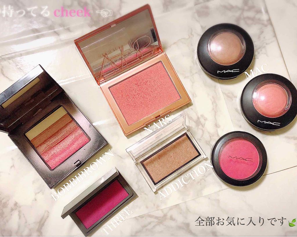 チーキーシークブラッシュ/THREE/パウダーチークを使ったクチコミ（1枚目）